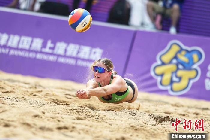 天津滨海新区东疆湾沙滩景区首次承办亚洲顶级